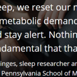 Sleep Tracking is essential to function fully