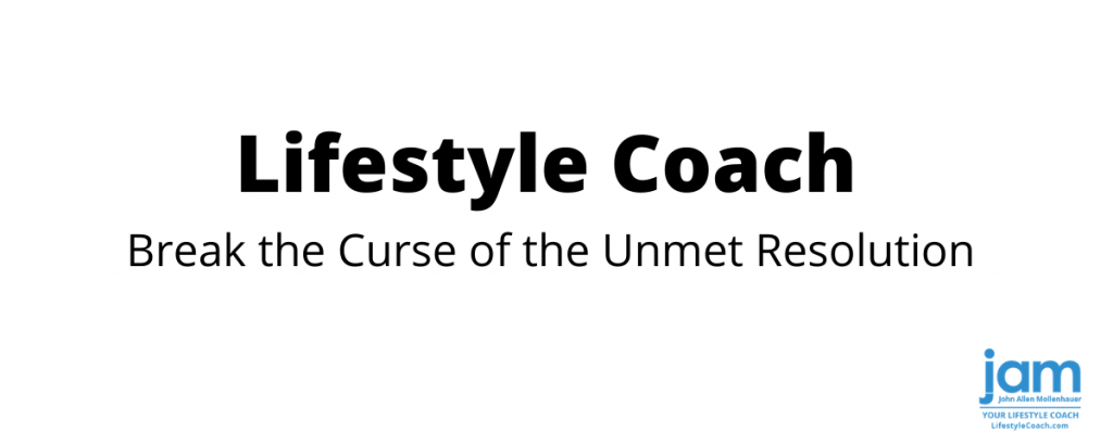 Break the curse of the unmet resolution with a lifestyle coach